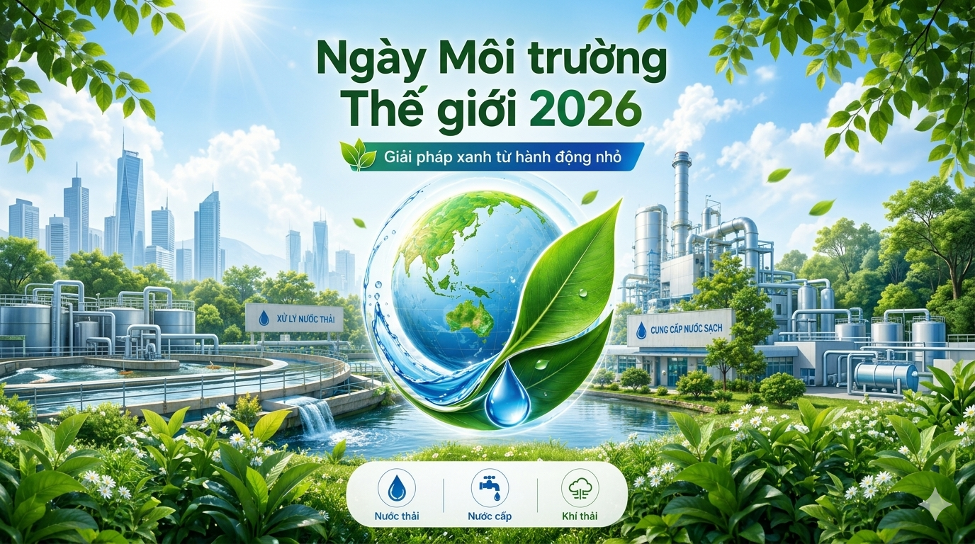 Ngày Môi trường Thế giới 2026: Giải pháp xanh từ hành động nhỏ